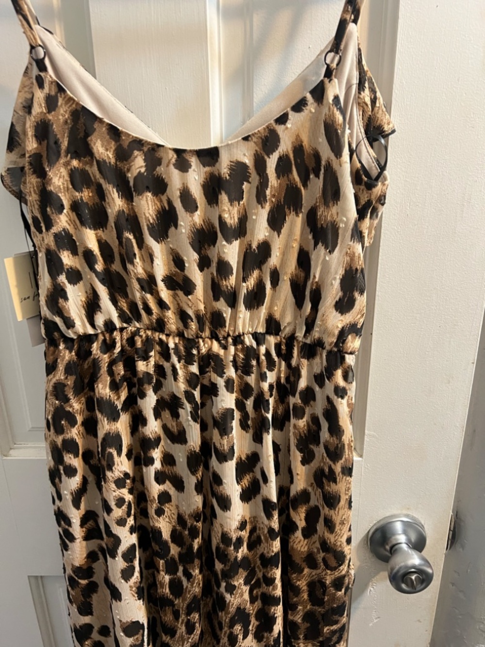 i.n. san Francisco small cami strap dress leopard print - Picture 4 of 4